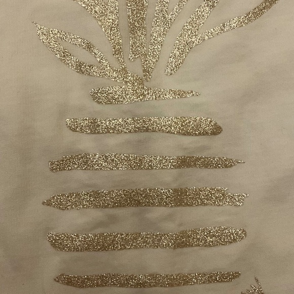 Lilly Pulitzer Zip Sweatshirt with Pineapple - Picture 4 of 11